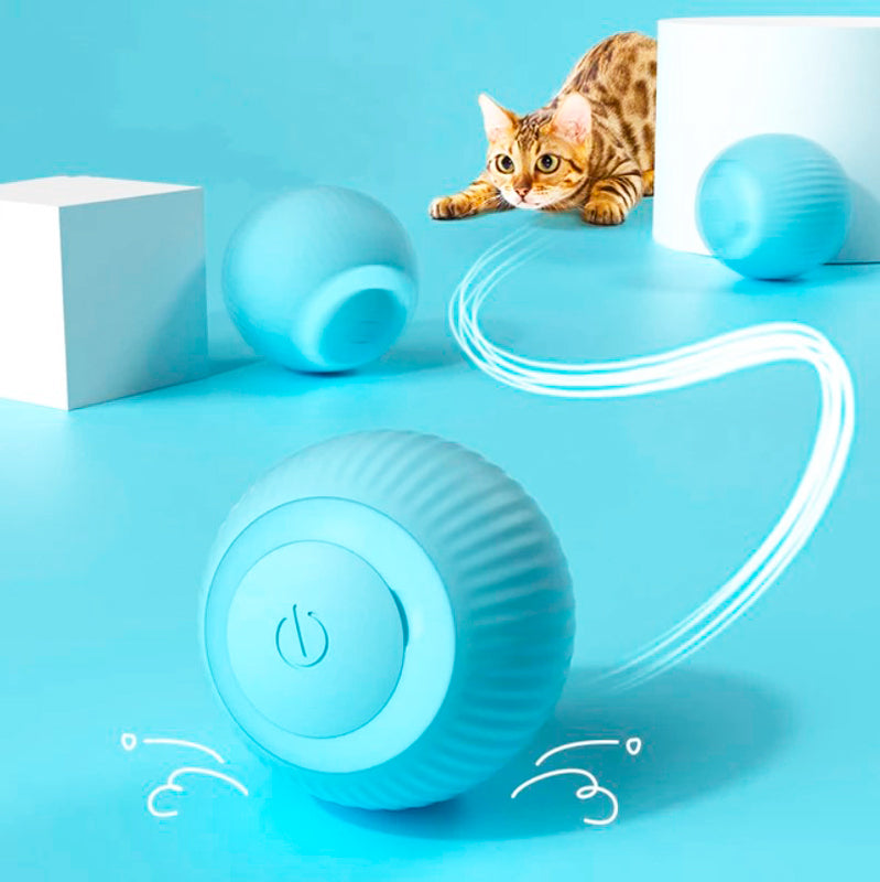 Automatic Self Moving Rotating Smart Ball For Cats