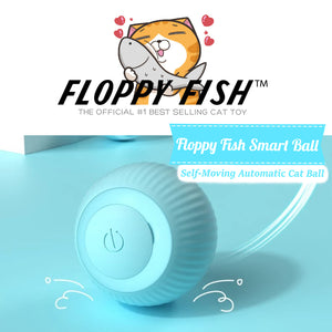 Floppy Fish Automatic Electric Smart Cat Ball Fot Home