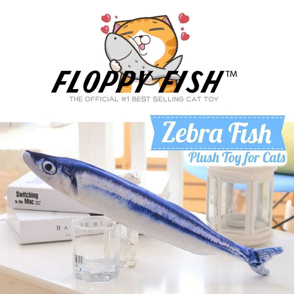 Floppy Fish Plush Toys Zebra Fish