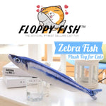 Load image into Gallery viewer, Original Floppy Fish Soft Zebra Fish Plush Toy For Cats, Kittens And Pets
